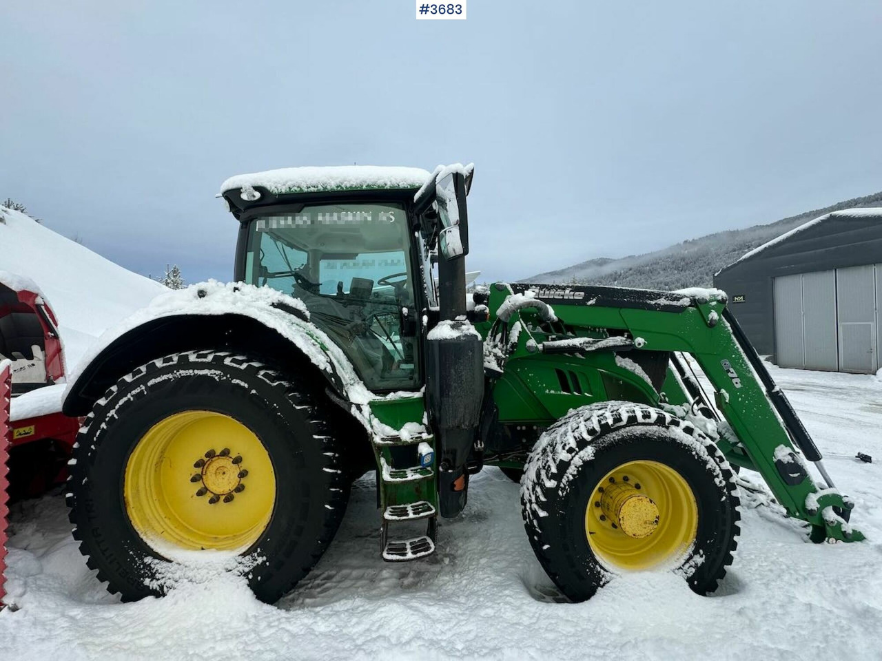 Locação de  2016 John Deere 6175R 4x4 w/ front loader 2016 John Deere 6175R 4x4 w/ front loader: foto 6