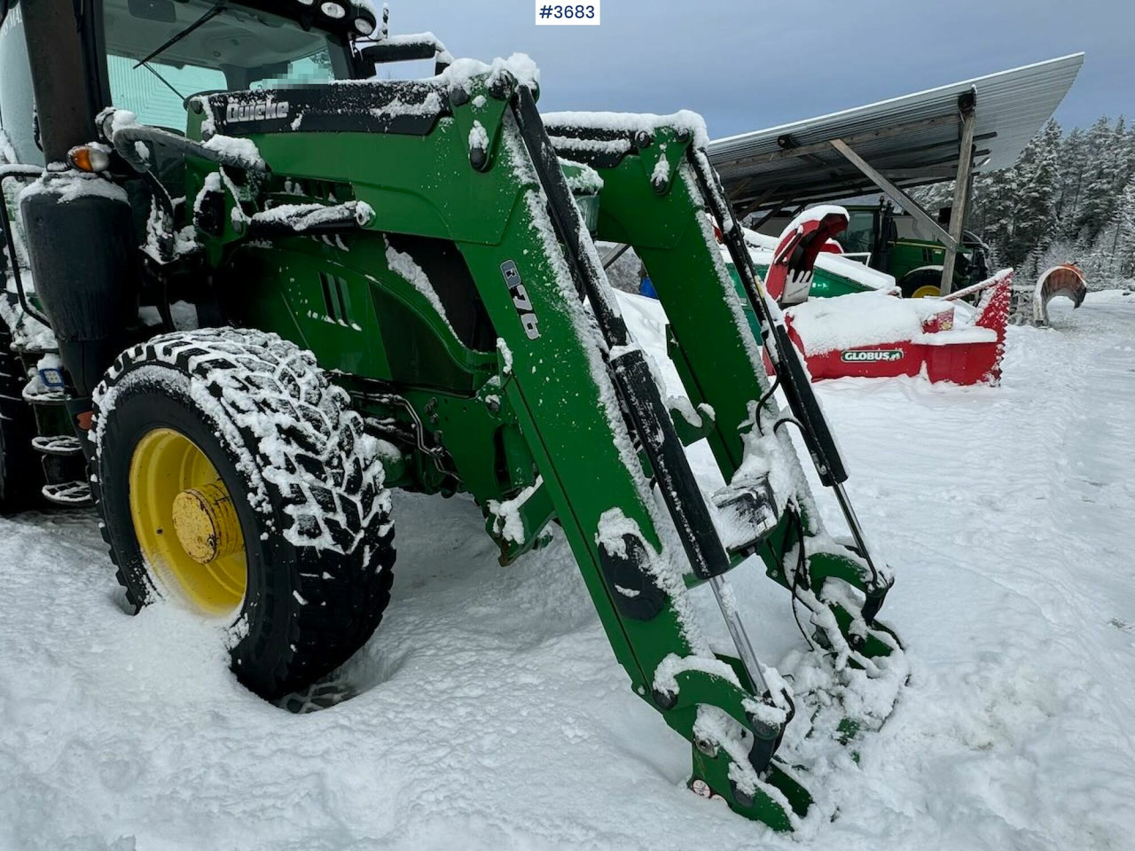 Locação de  2016 John Deere 6175R 4x4 w/ front loader 2016 John Deere 6175R 4x4 w/ front loader: foto 11