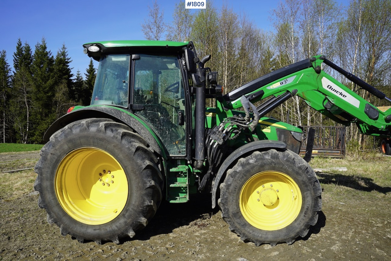 Trator 2019 John Deere 5125R w/ front loader: foto 14