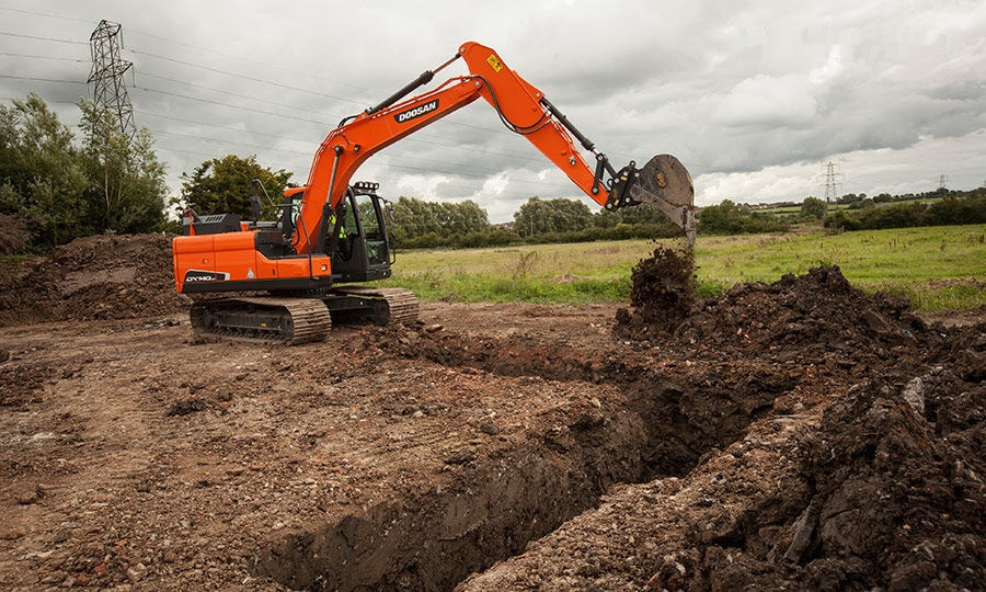 Escavadora de rastos Doosan DX 140LC-5: foto 28