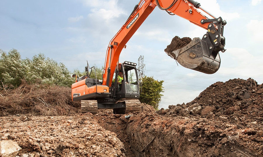 Escavadora de rastos Doosan DX 140LC-5: foto 31