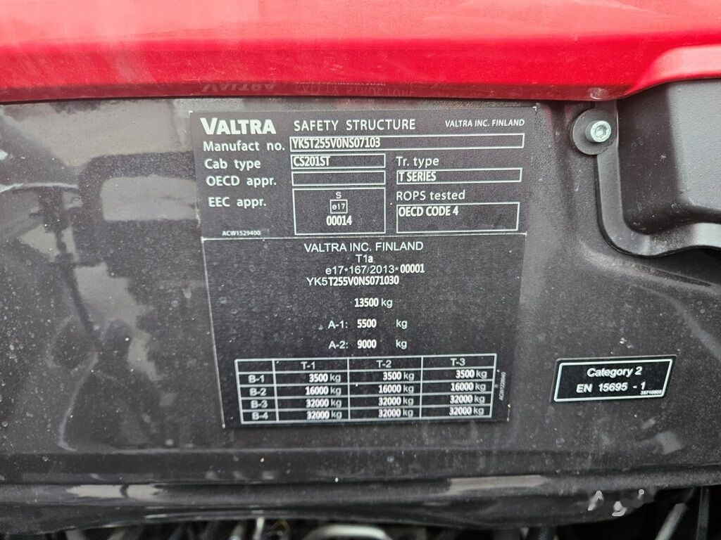 Trator nuevo Valtra T255 V 2A1 Versu: foto 16