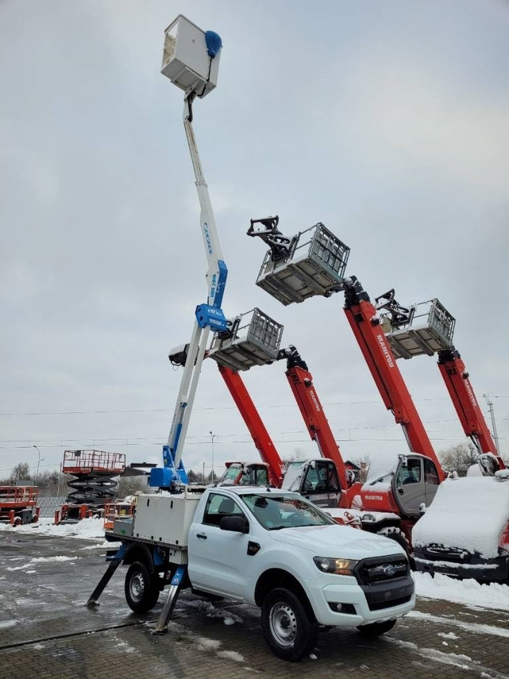 Caminhão com plataforma aérea Socage A314 - 13m Ford Ranger 4x4 -bucket truck boom lift: foto 11