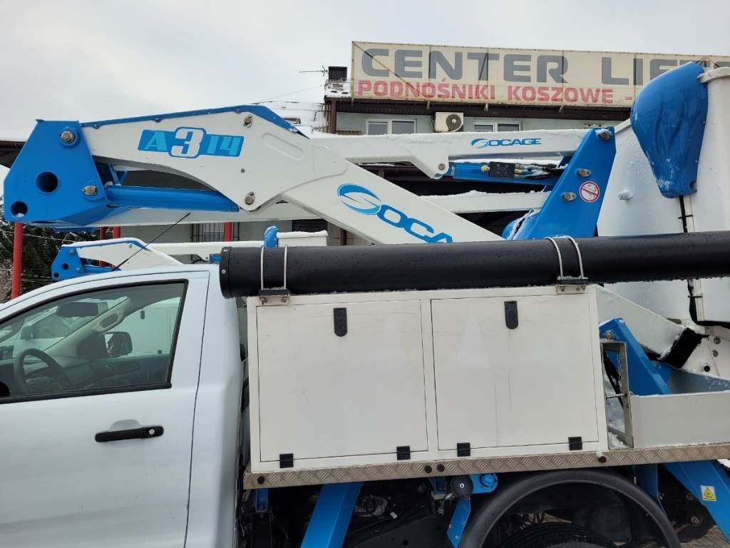 Caminhão com plataforma aérea Socage A314 - 13m Ford Ranger 4x4 -bucket truck boom lift: foto 8