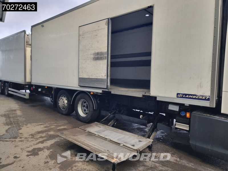 Caminhão frigorífico Scania R410 6X2 Carrier cooler Lamberet Aufbau Retarder Ladebordwand ACC Euro 6: foto 6