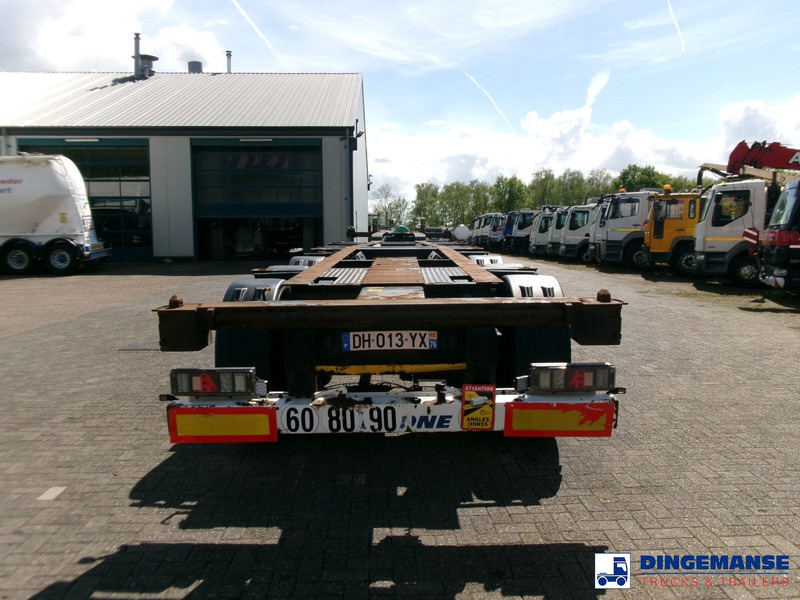 Caminhão transportador de contêineres/ Caixa móvel Krone 3-axle container trailer 20-30-40-45 ft DA08LNA: foto 6