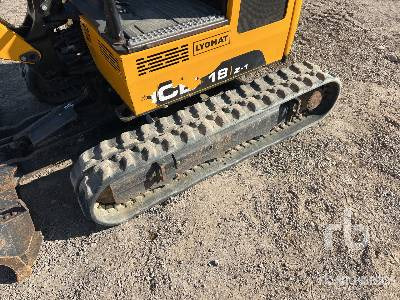 Mini escavadeira JCB 18Z-1 T3 Mini-Pelle: foto 42