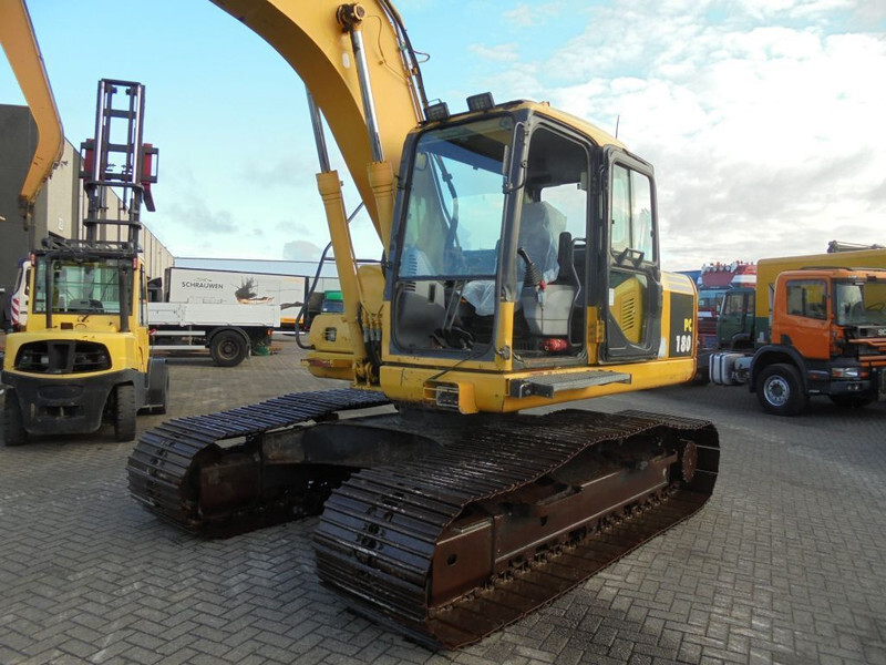 Escavadora de rastos Komatsu PC180LC7K Galeo + Bucket + Hamer functie: foto 8