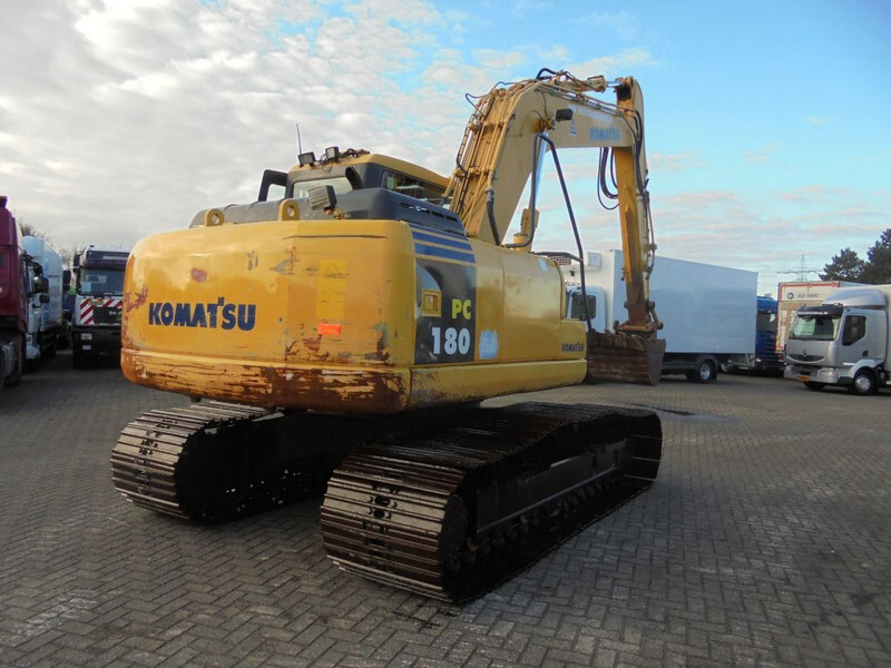 Escavadora de rastos Komatsu PC180LC7K Galeo + Bucket + Hamer functie: foto 9