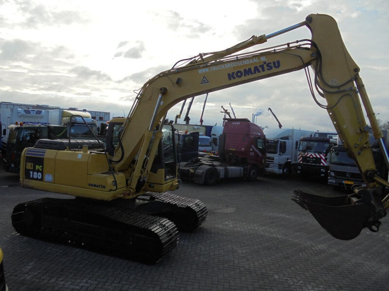 Escavadora de rastos Komatsu PC180LC7K Galeo + Bucket + Hamer functie: foto 14