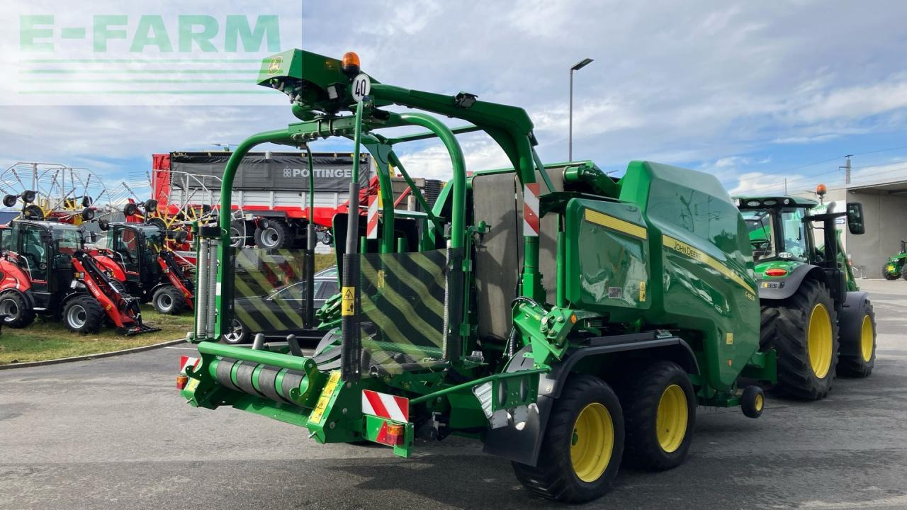 Enfardadeira de fardos quadrados John Deere C451R: foto 8