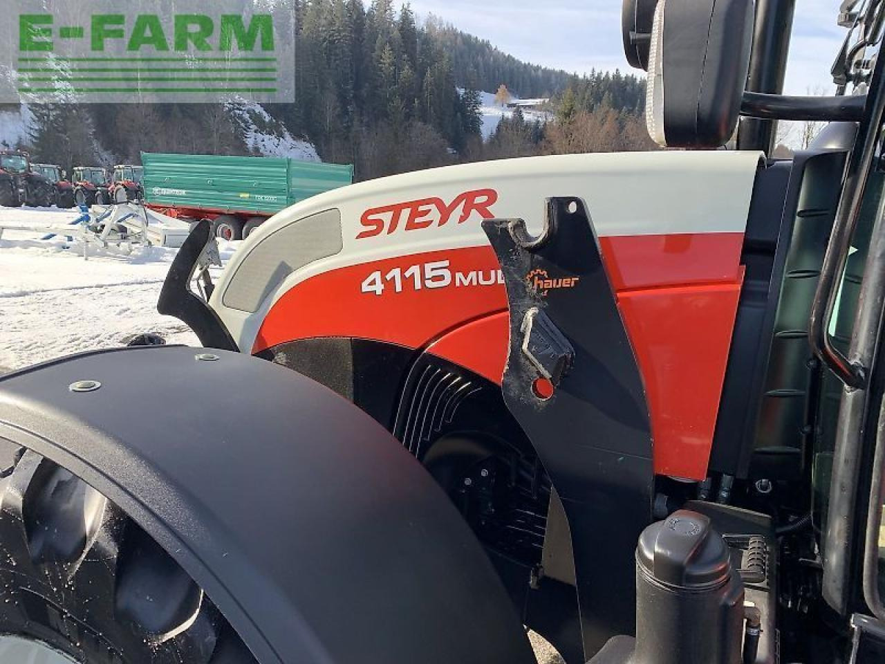 Trator Steyr 4115 multi: foto 9