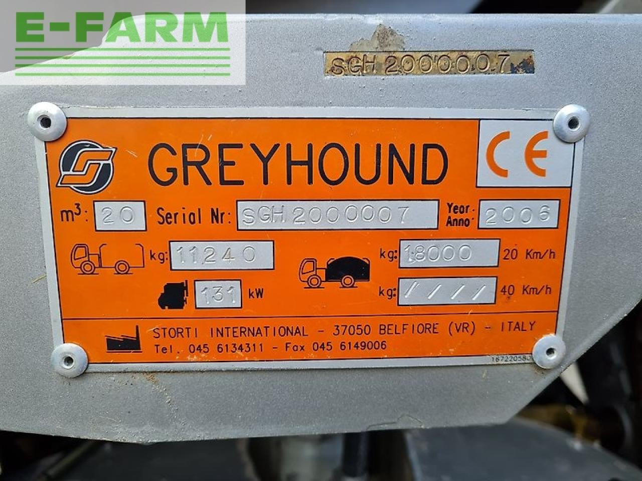 Equipamento de gado Storti greyhound 20 m3 horizontaal zelfrijder: foto 10