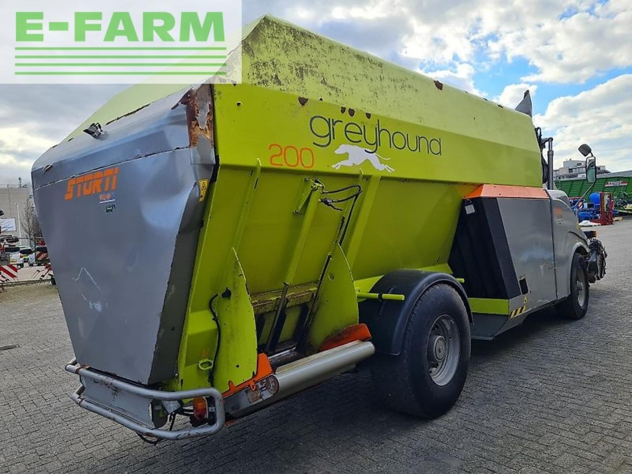 Equipamento de gado Storti greyhound 20 m3 horizontaal zelfrijder: foto 11