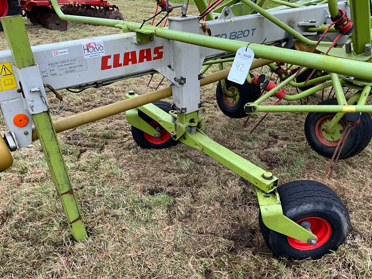 Máquina para produção de feno Claas VOLTO 1320 T: foto 12