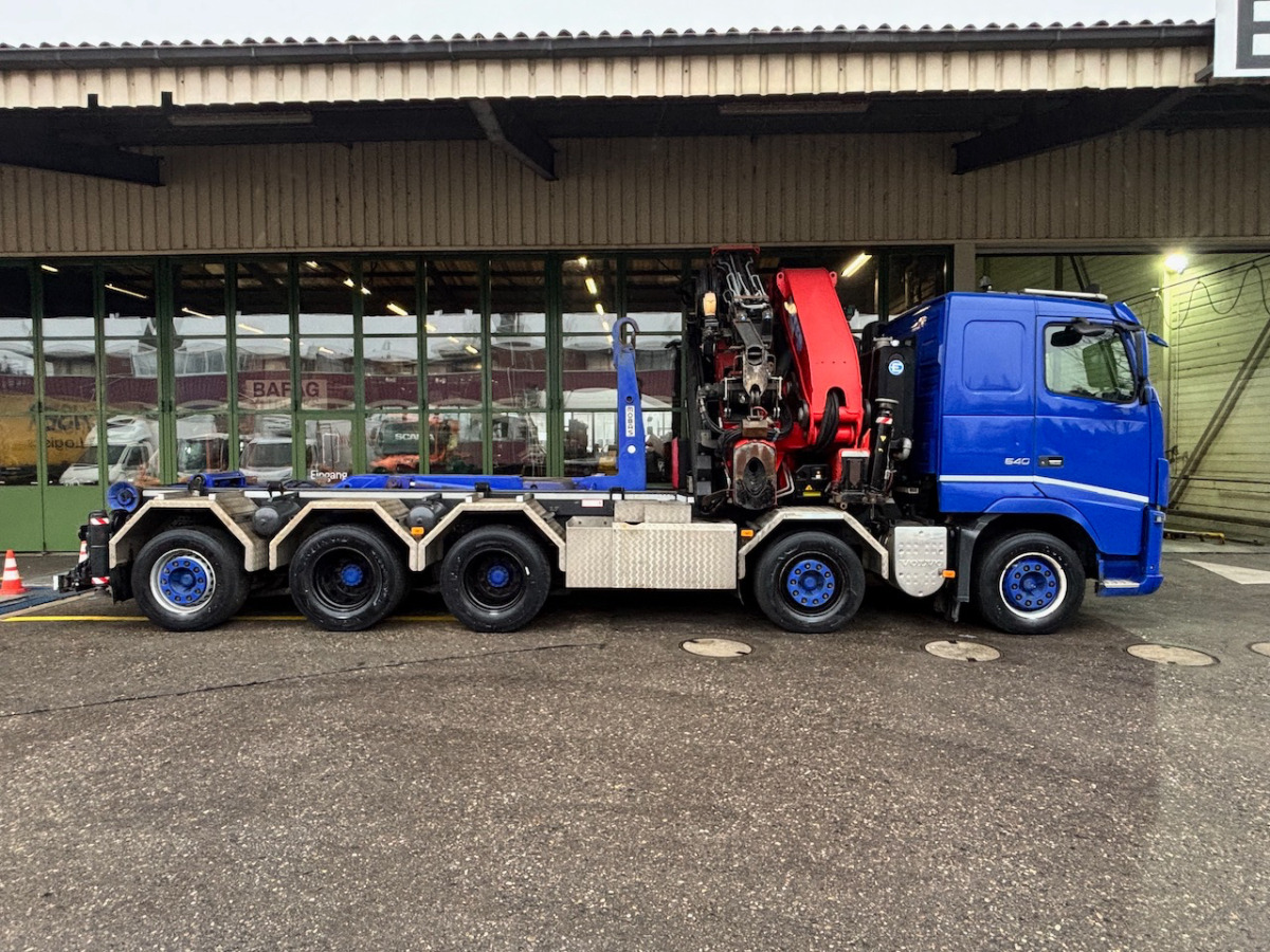 Caminhão polibenne, Caminhão grua VOLVO FH16-540 EFFER 855/8S + JIB 6S JG 2015: foto 11