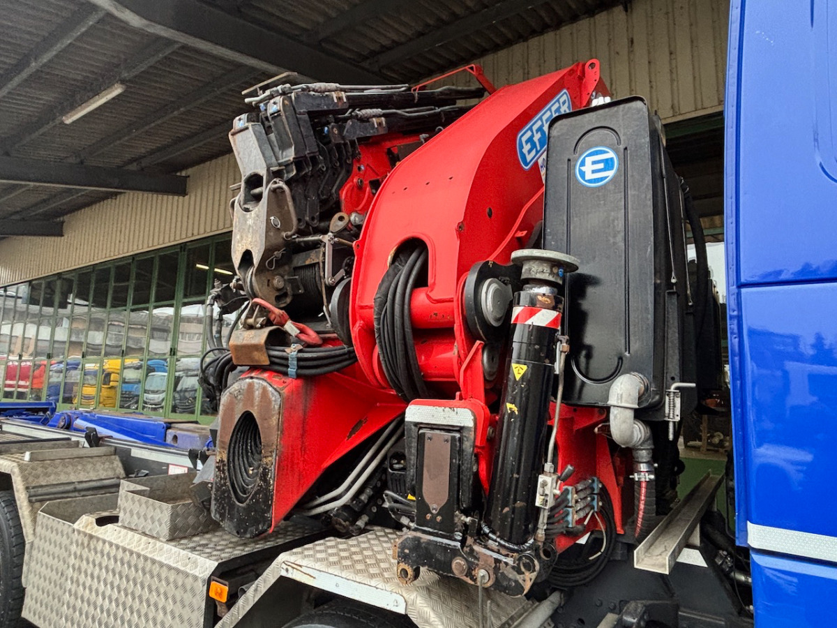 Caminhão polibenne, Caminhão grua VOLVO FH16-540 EFFER 855/8S + JIB 6S JG 2015: foto 12