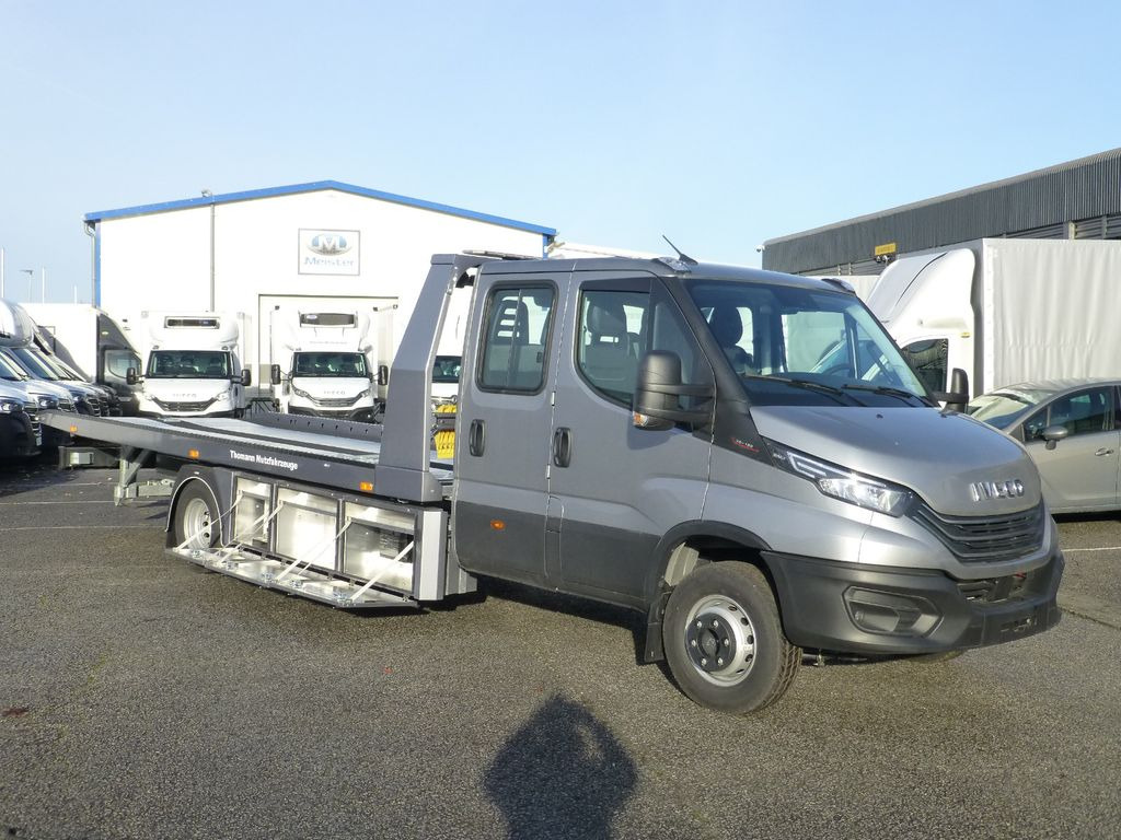 Caminhão reboque, Veículo comercial nuevo Iveco DAILY 70C18 DoKa Schiebeplateau Luftfed Navi: foto 21