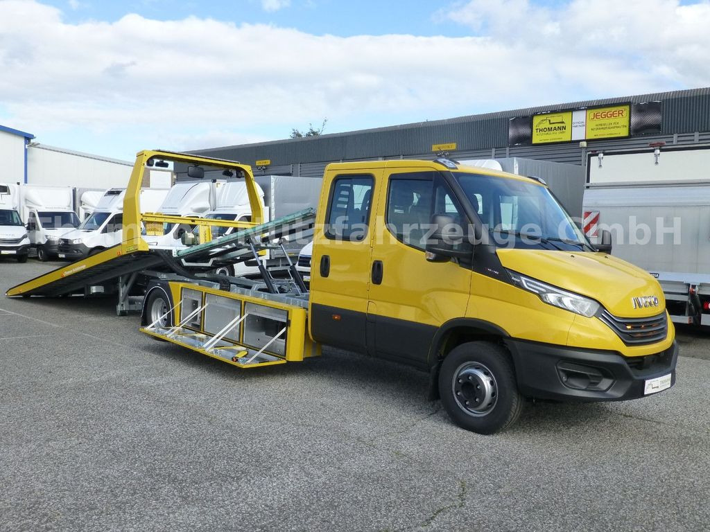 Caminhão reboque, Veículo comercial nuevo Iveco DAILY 70C18 DoKa Schiebeplateau Luftfed Navi: foto 11