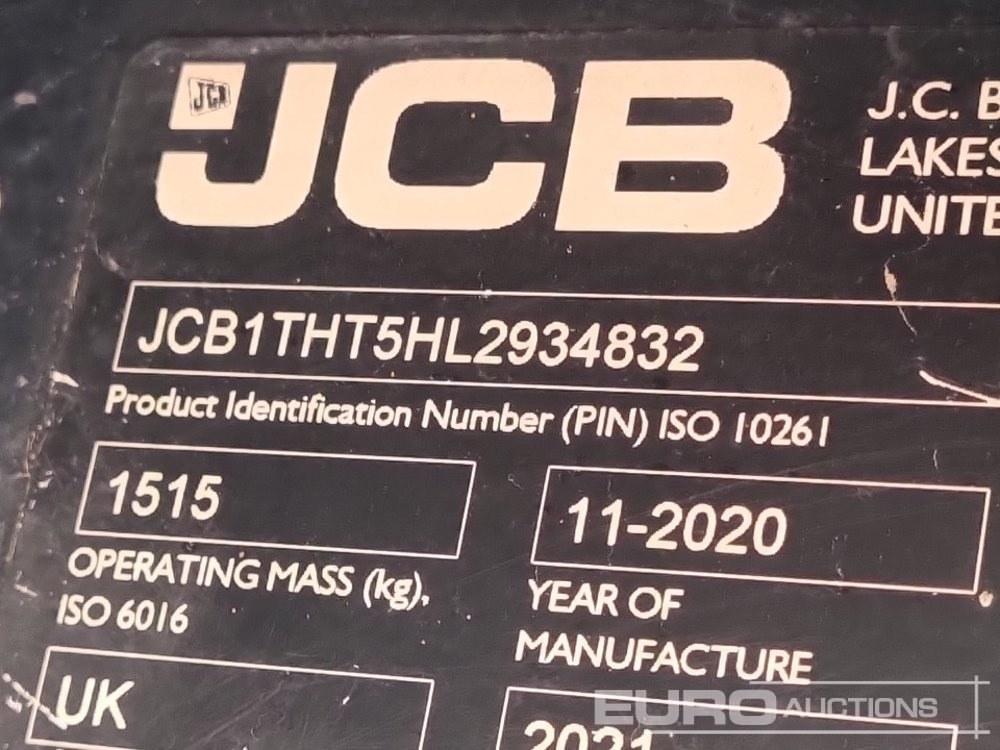 Tombador 2020 JCB 1T-2: foto 43