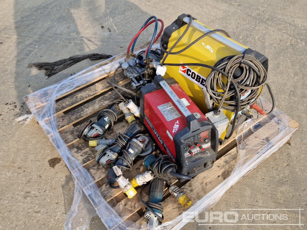 Equipamento de construção Cobel Welder Generator, Invertec V160 Welder Generator, Makita 110 Volt Angle Grinder (5 of): foto 7