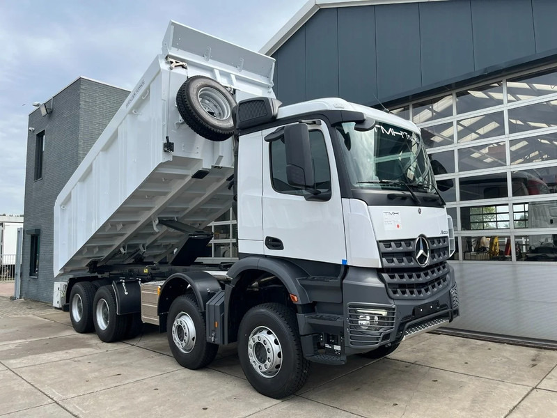 Caminhão basculante nuevo Mercedes-Benz Arocs 4140 K 8x4 Meiller tipper (15 units): foto 12