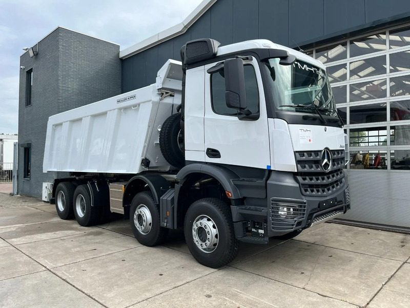 Caminhão basculante nuevo Mercedes-Benz Arocs 4140 K 8x4 Meiller tipper (15 units): foto 7